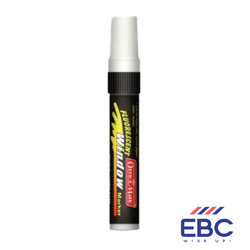 OFFICE MATE Fluorescent Window Marker - White